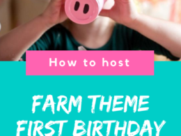 How to host a down on the farm theme birthday party