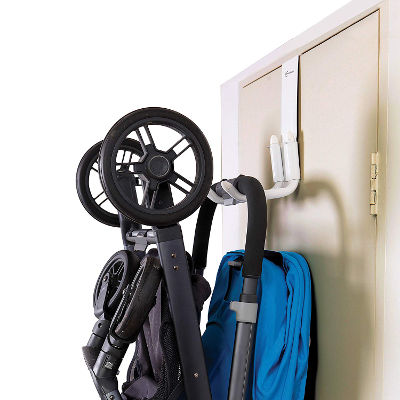 Over-door buggy hanger