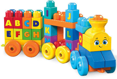 Mega Bloks Alphabet Train