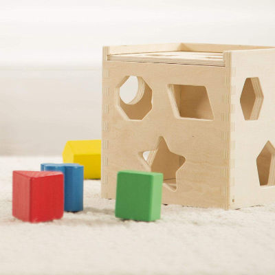 Shape sorting cube