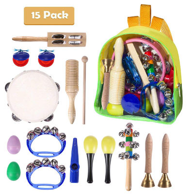 Musical instruments and backpack set