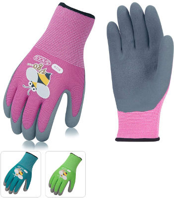 Kids gardening gloves