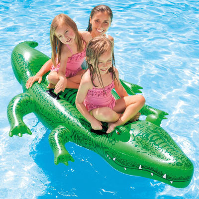 Giant Gator Ride-On pool inflatable