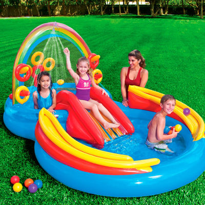 Rainbow Ring Inflatable Play Center