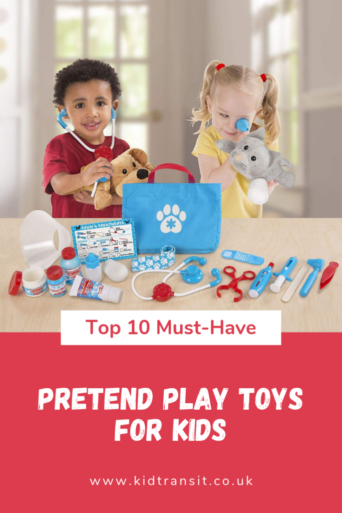 Spark your child's imagination with one of these bestselling pretend play toys- from vet pet play to kitchen fun, there's a toy for every child. Spark your child's imagination with one of these bestselling pretend play toys- from vet pet play to kitchen fun, there's a toy for every child.