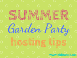 Summer garden birthday party hosting tips and tricks