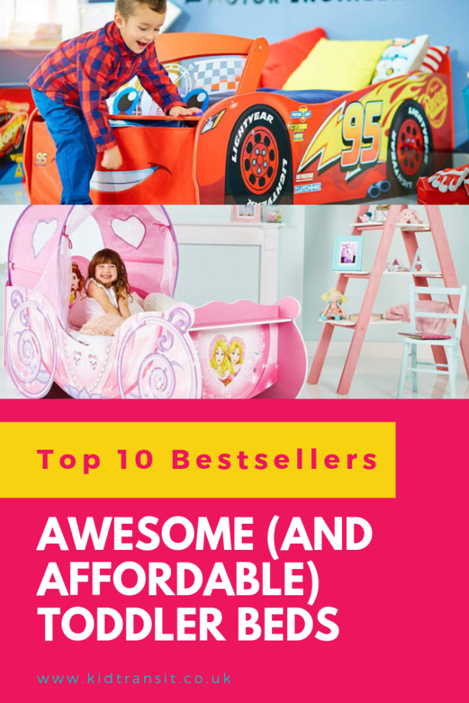 Buy your toddler an awesome toddler bed that is affordable as well as fun. Great for making the dreaded transition to a 'big' bed easier.