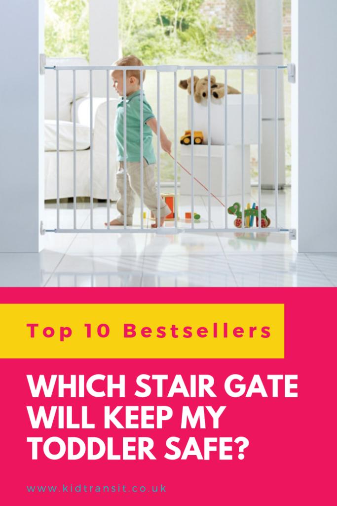 If your baby has started walking you'll need a stair gate to keep them safe. Loads of examples of which safety gate to buy and why the different designs are suited to different areas in your house. If your baby has started walking you'll need a stair gate to keep them safe. Loads of examples of which safety gate to buy and why the different designs are suited to different areas in your house.