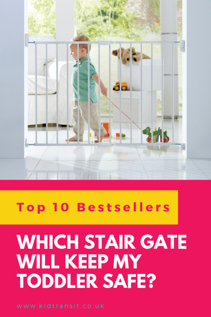 If your baby has started walking you'll need a stair gate to keep them safe. Loads of examples of which safety gate to buy and why the different designs are suited to different areas in your house.