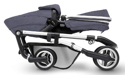 Silver Cross Wayfarer pushchair folded