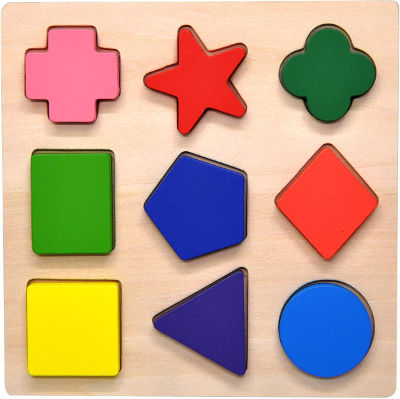 Wooden shape puzzle