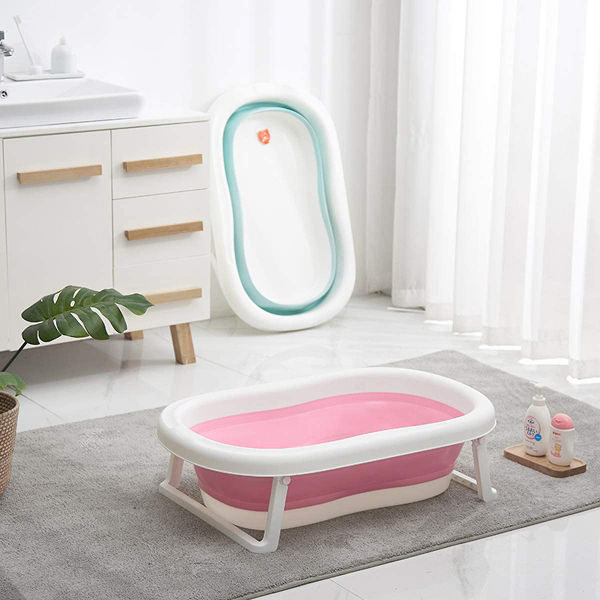 Collapsible baby bath tub